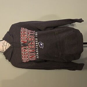Grey Robert Morris University Hoodie